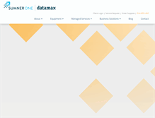 Tablet Screenshot of datamaxstl.com